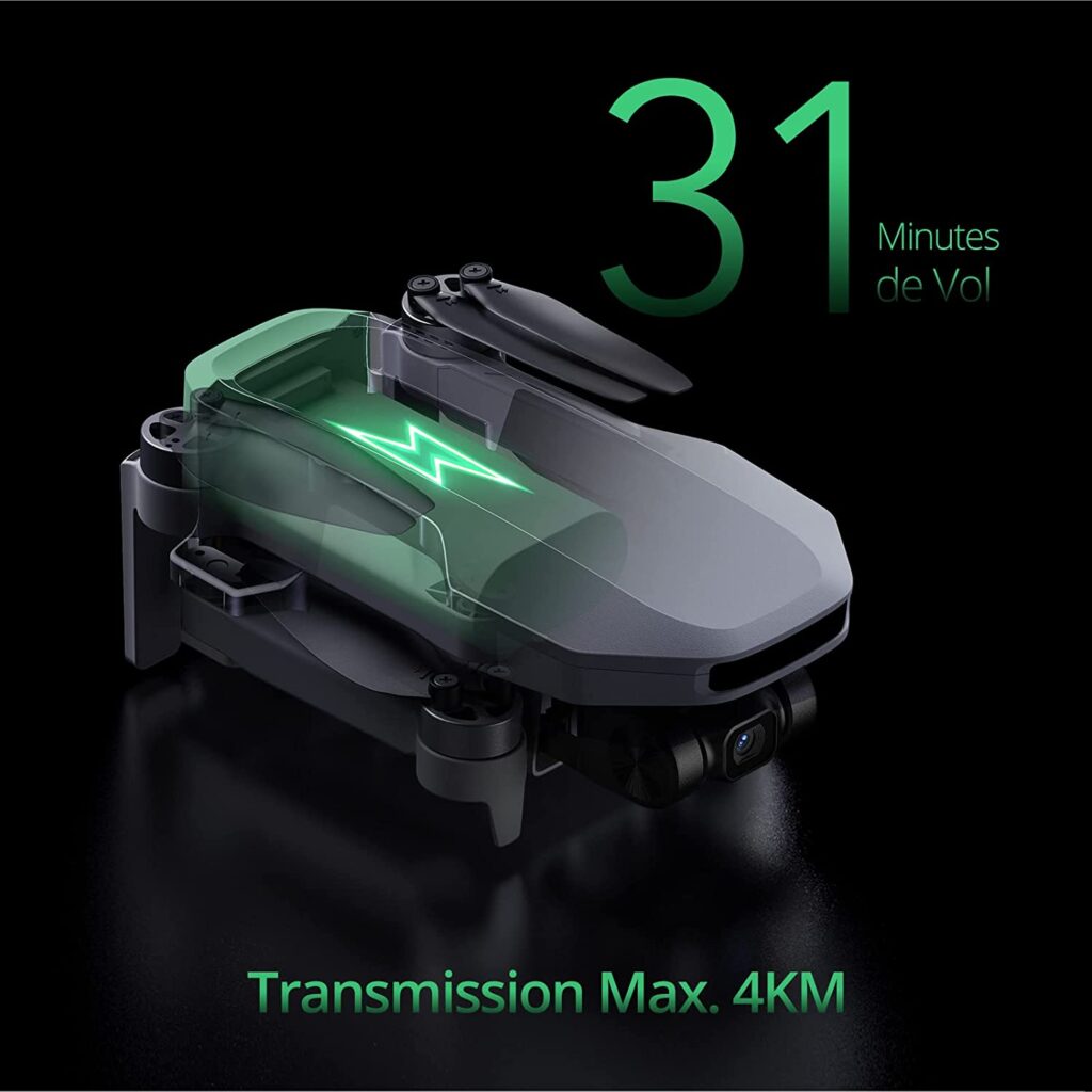 Potensic ATOM SE GPS Drone avec Caméra 4K 31 Mins de Vol Potensic